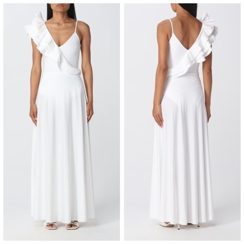 Maygel Coronel Dress Woman White